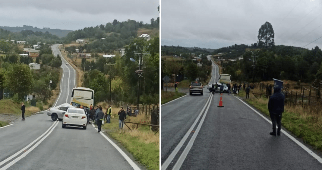 Impactante accidente en Calbuco: Conductor muere tras colisionar con bus lleno de pasajeros