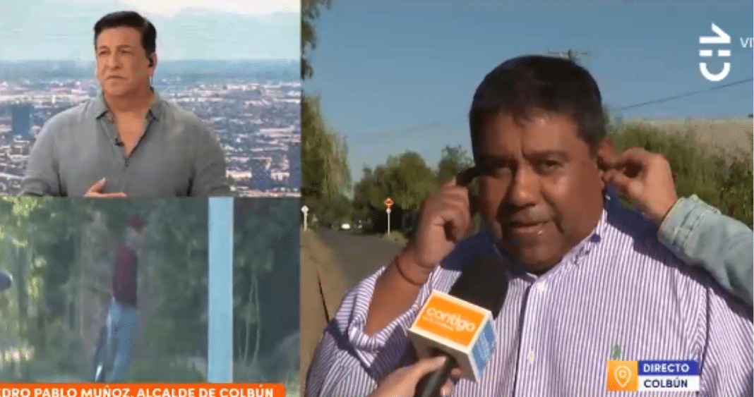 JC Rodríguez estalla en furia en vivo con Alcalde de Colbún: 'La estupidez que dice, se está riendo'