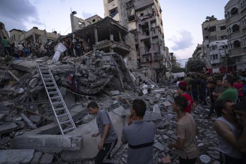 La devastación en Gaza: 23 millones de toneladas de escombros según la UNRWA