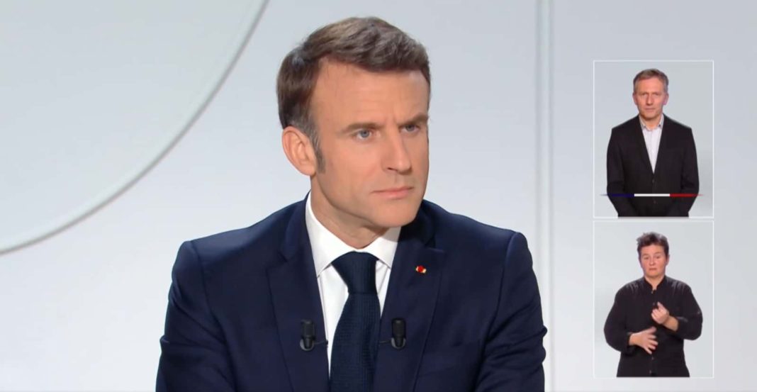 Macron descarta una “ofensiva militar” contra Rusia