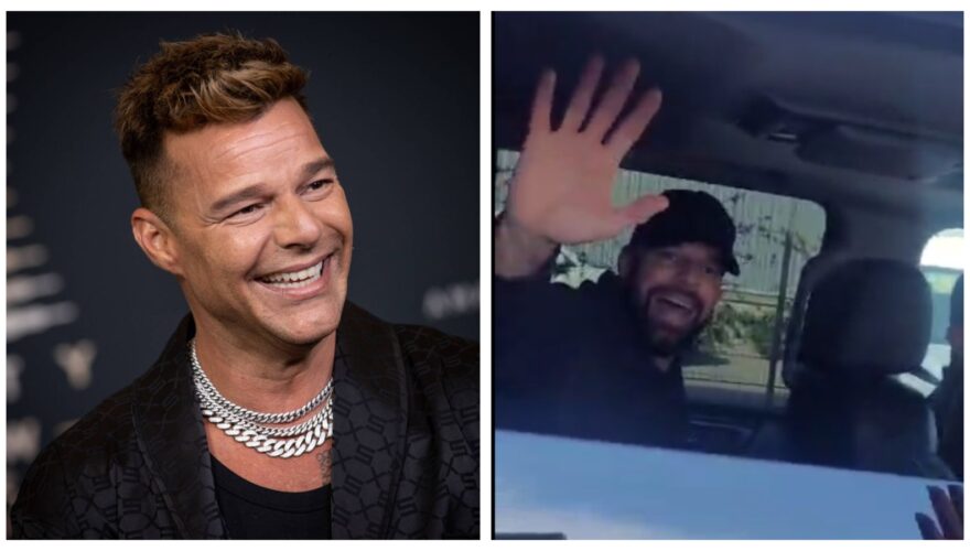 Ricky Martin sorprende a todos con su visita a Chile