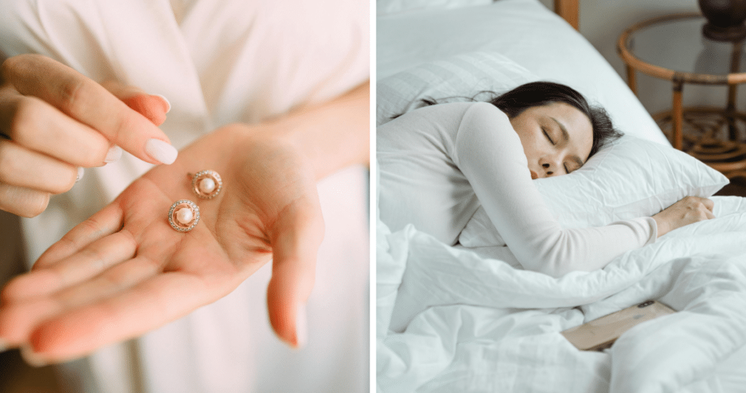 ¡Cuidado! Los aros de níquel pueden dañar tu piel si no los quitas antes de dormir