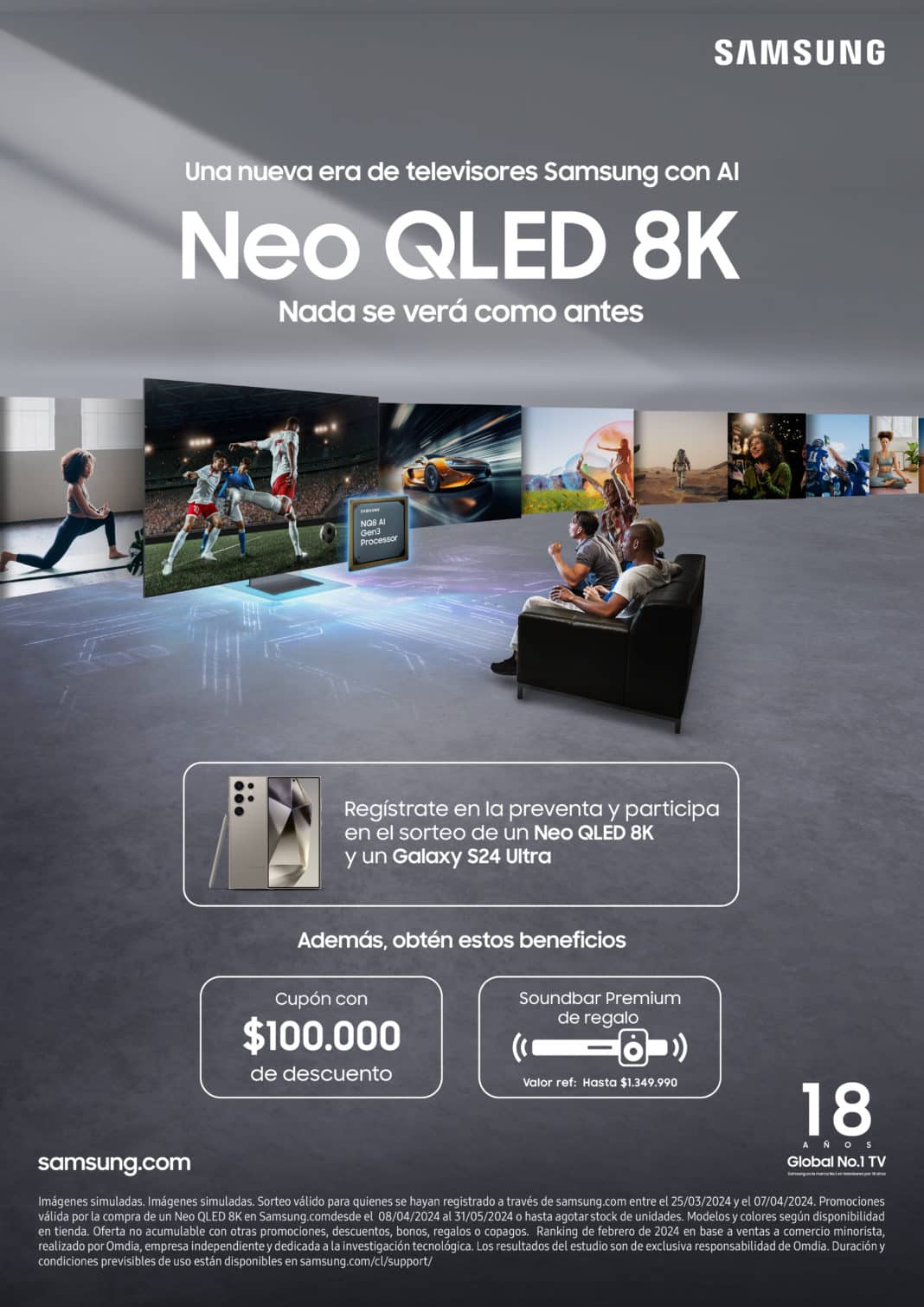 ¡Descubre la revolución de la televisión con la nueva Neo QLED 8K!