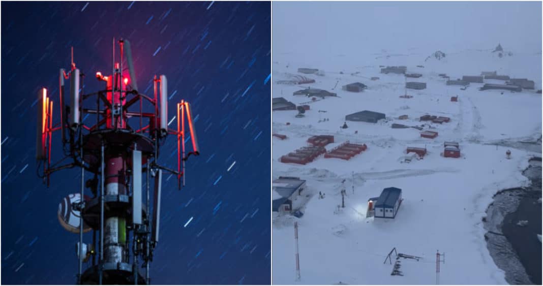 ¡El 5G llega a la remota Villa Las Estrellas en la Antártica chilena!