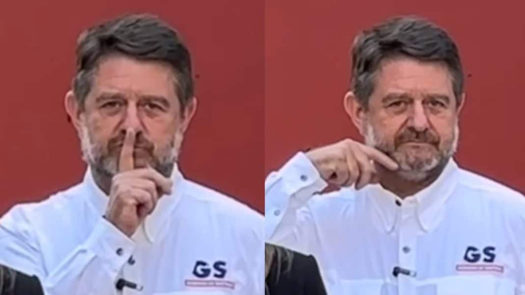 ¡El gesto viral de Claudio Orrego que desató la polémica!