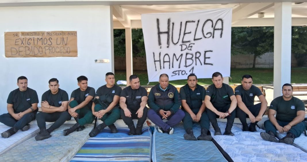 ¡Escándalo en Gendarmería! Funcionarios en huelga de hambre reciben vacaciones