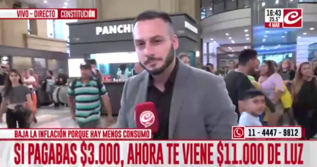 ¡Escándalo en vivo! Notero argentino revela bajos sueldos y critica a su medio