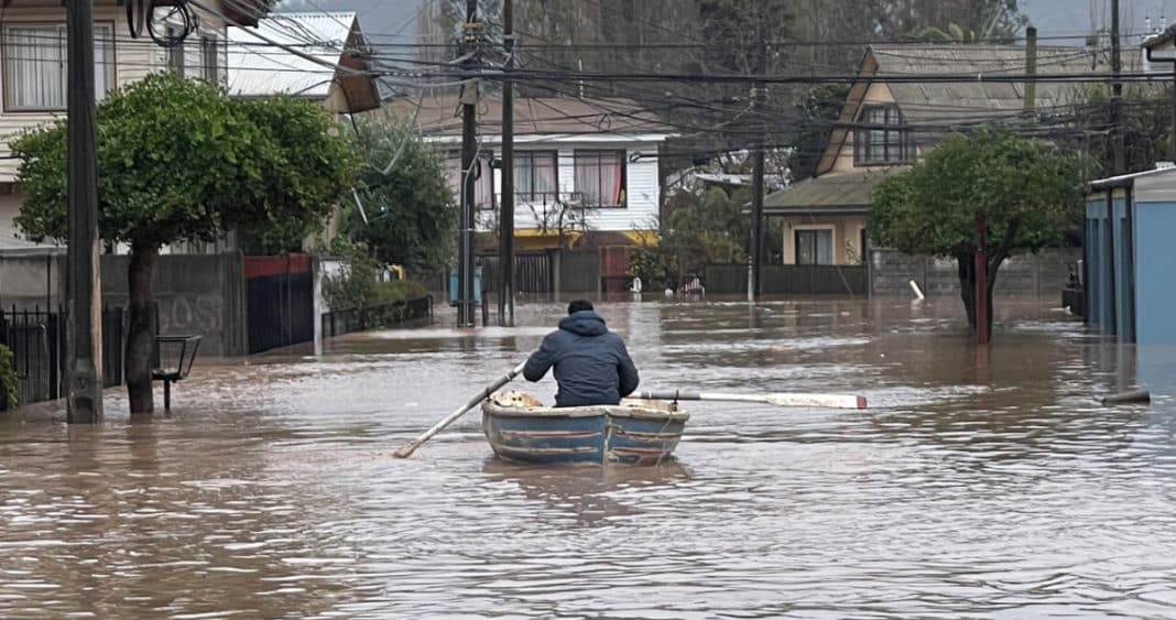 ¡Graves fallas en el sistema de alerta! Senapred no advirtió amenaza de inundación durante sistema frontal en Maule