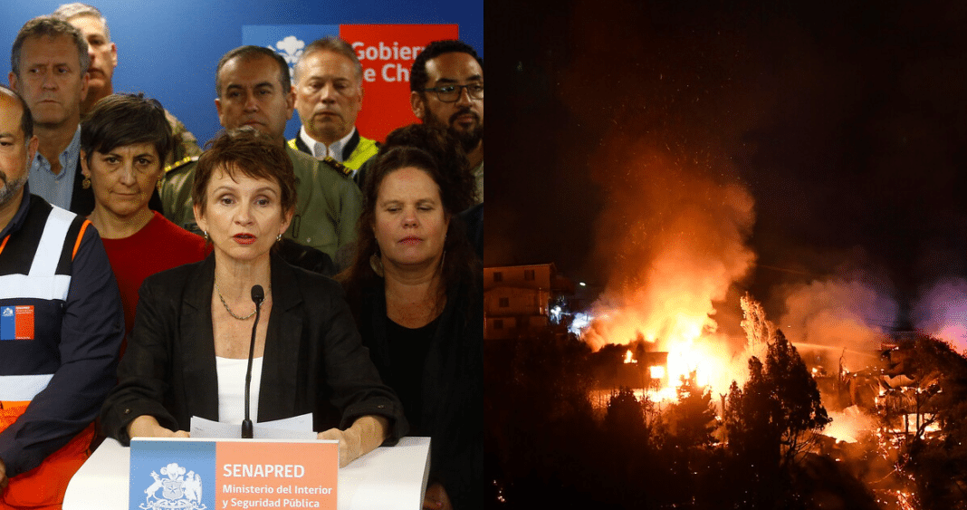 ¡Impactante! Incendios en Valparaíso: Tohá revela el número de casas afectadas y la causa del fuego