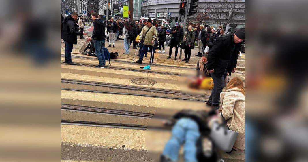 ¡Impactante! Violento atropello múltiple en Polonia deja 19 personas gravemente heridas