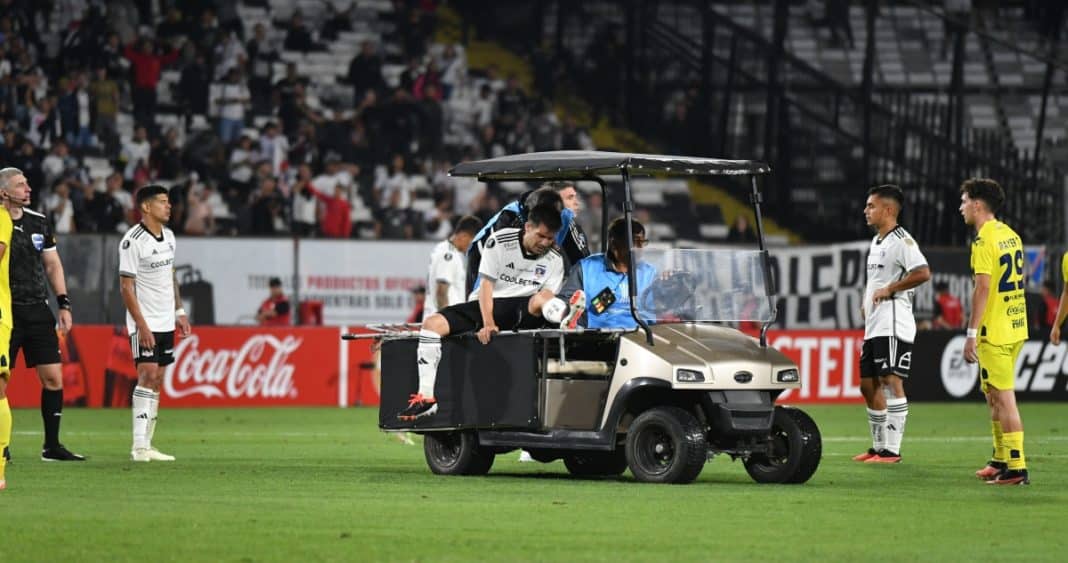 ¡Impactante lesión de César Fuentes! Colo Colo confirma rotura de ligamento cruzado