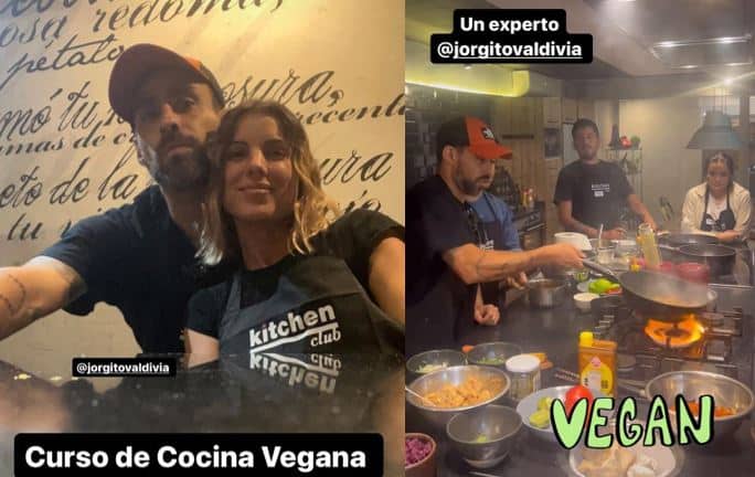¡Increíble! Jorge Valdivia y Maite Orsini sorprenden con sus clases de cocina vegana