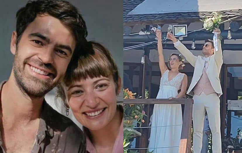 ¡Increíble! Mira cómo fue el mágico matrimonio de los famosos actores Jorge Arecheta y Josefina Fiebelkorn