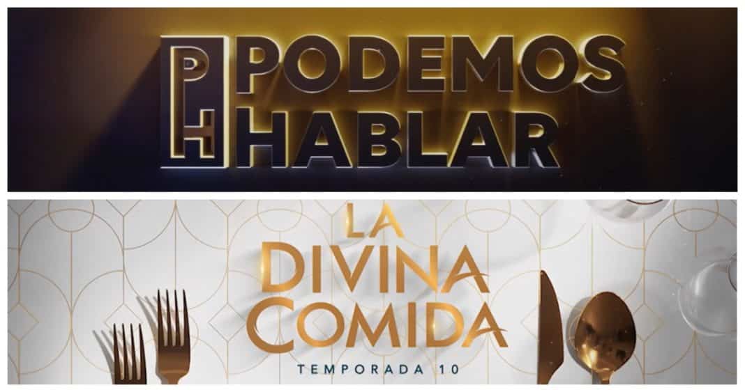 ¡No te pierdas las nuevas temporadas de 'La Divina Comida' y 'Podemos Hablar'!