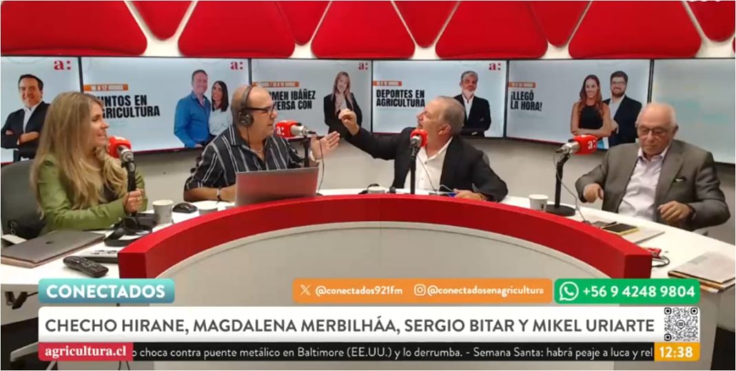 ¡Sergio Bitar abandona el programa en medio de un tenso debate!