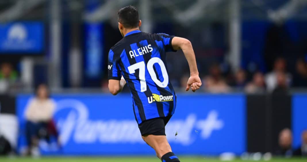 Alexis Sánchez sorprende con su actuación en el empate del Inter