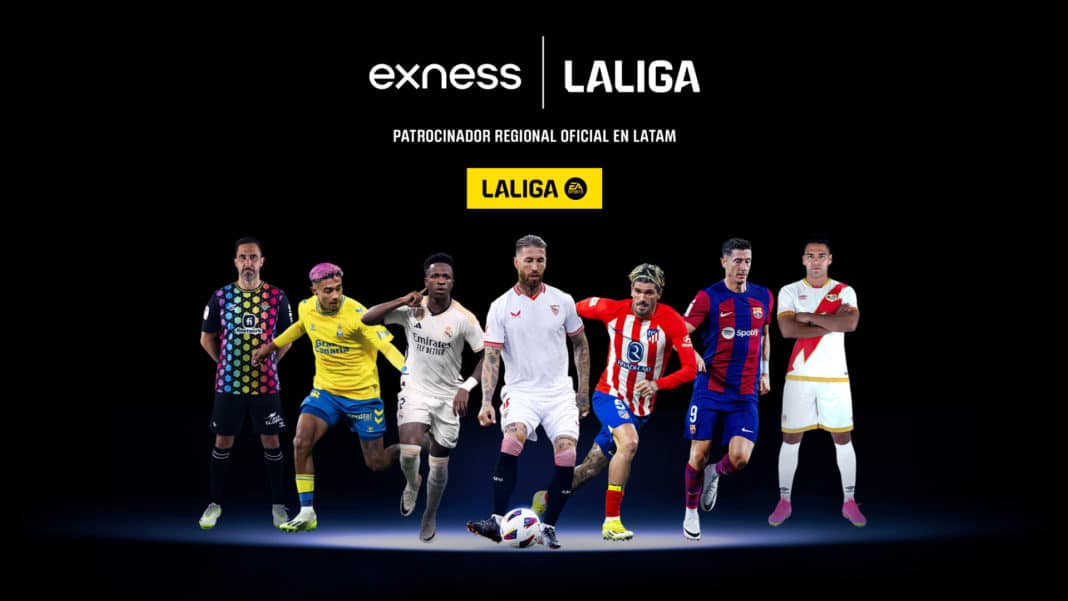 Exness se une a La Liga para fortalecer su posición en el mercado latino