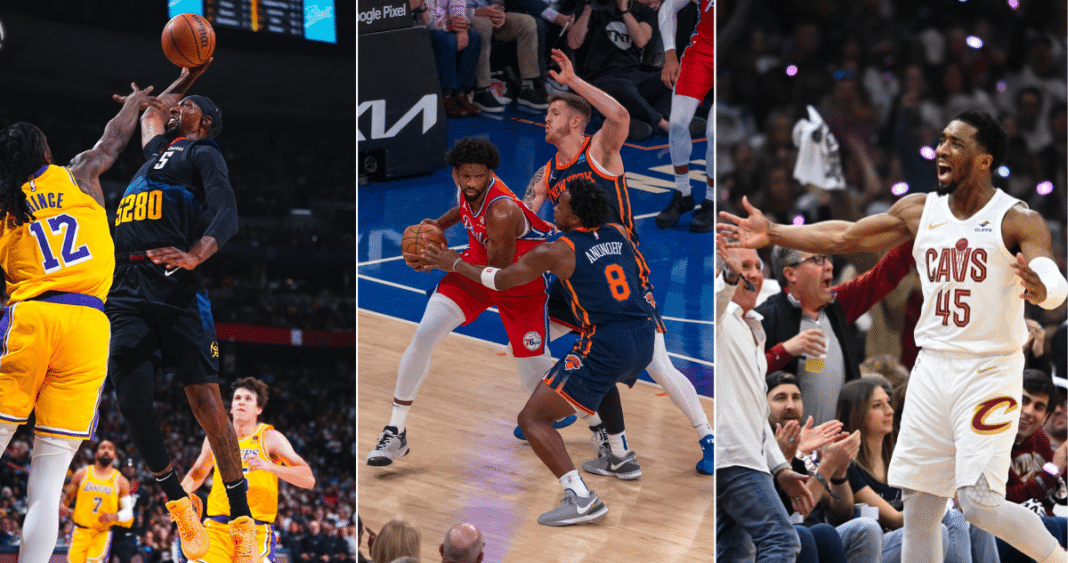 Remontadas épicas y sorpresas en los playoffs de la NBA: Nuggets, Knicks y Cavaliers dan el golpe