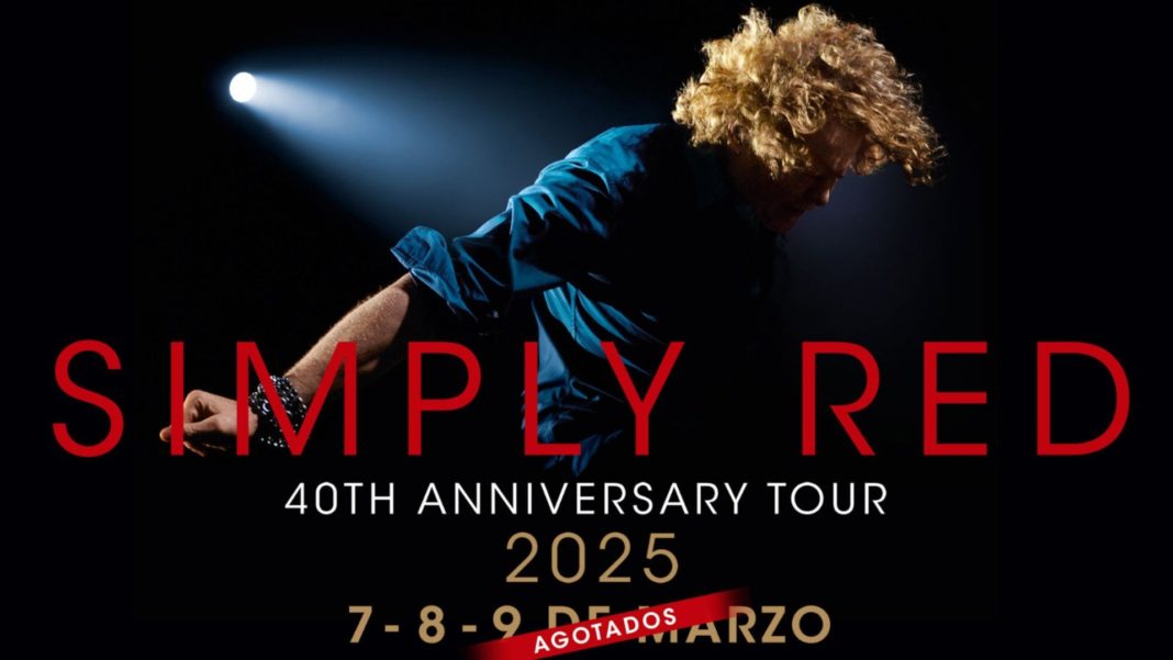 ¡Celebra 40 años de Simply Red en Chile! Consigue tus entradas para el cuarto concierto