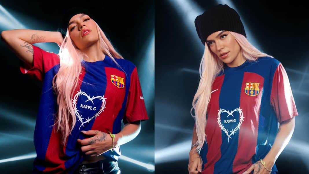 ¡Descubre cómo y dónde comprar la exclusiva camiseta del FC Barcelona con Karol G!