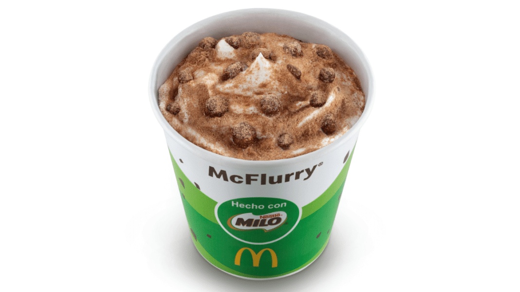 ¡Descubre el nuevo McFlurry con MILO® de McDonald's!