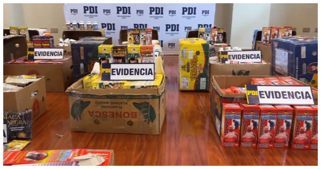 ¡Escándalo! PDI descubre contrabando de productos medicinales naturales con destino a Castro