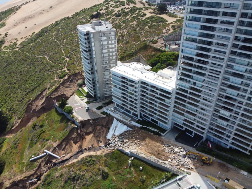 ¡Gran noticia! Residentes del edificio Santorini podrán volver a sus hogares en Reñaca