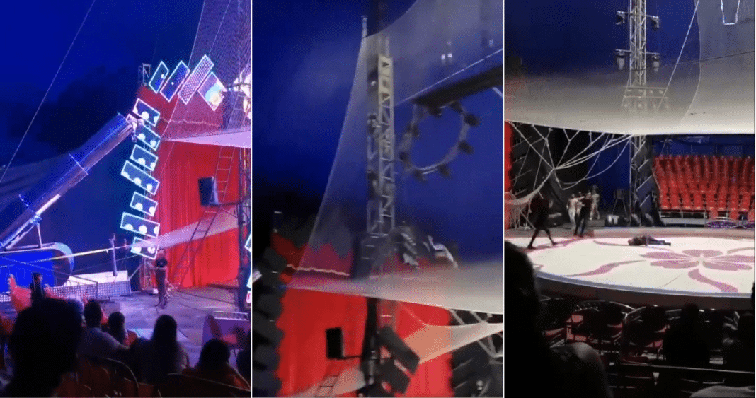 ¡Impactante! Hombre bala sufre terrible accidente en circo de Antofagasta