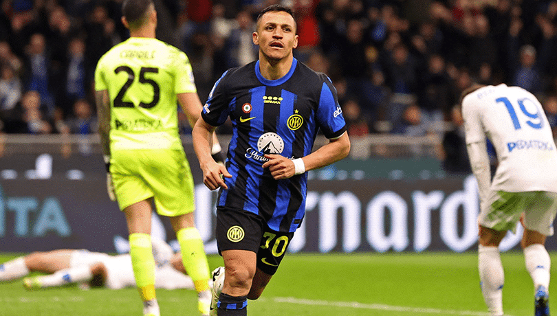 ¡Increíble! Alexis Sánchez anota y el Inter sigue firme en su camino rumbo al Scudetto