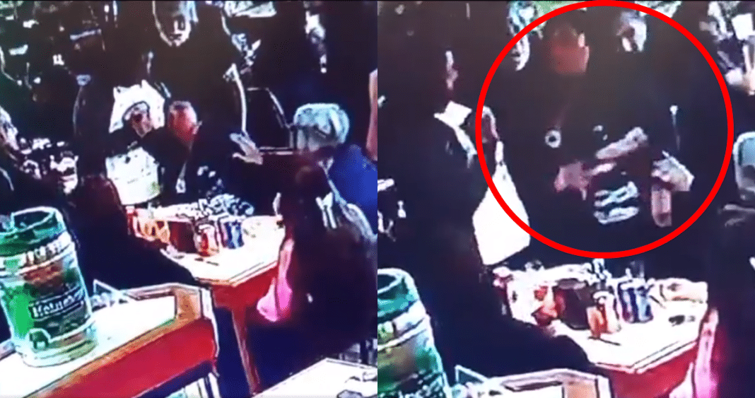 ¡Increíble! Garzón salva a mujer de ahogarse al interior de un restaurante en Quilpué