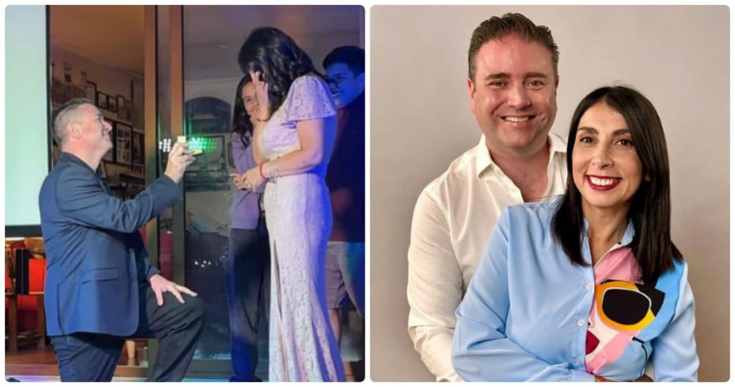 ¡Increíble sorpresa! Christian Pino le pide matrimonio a Karla Rubilar en una fiesta familiar