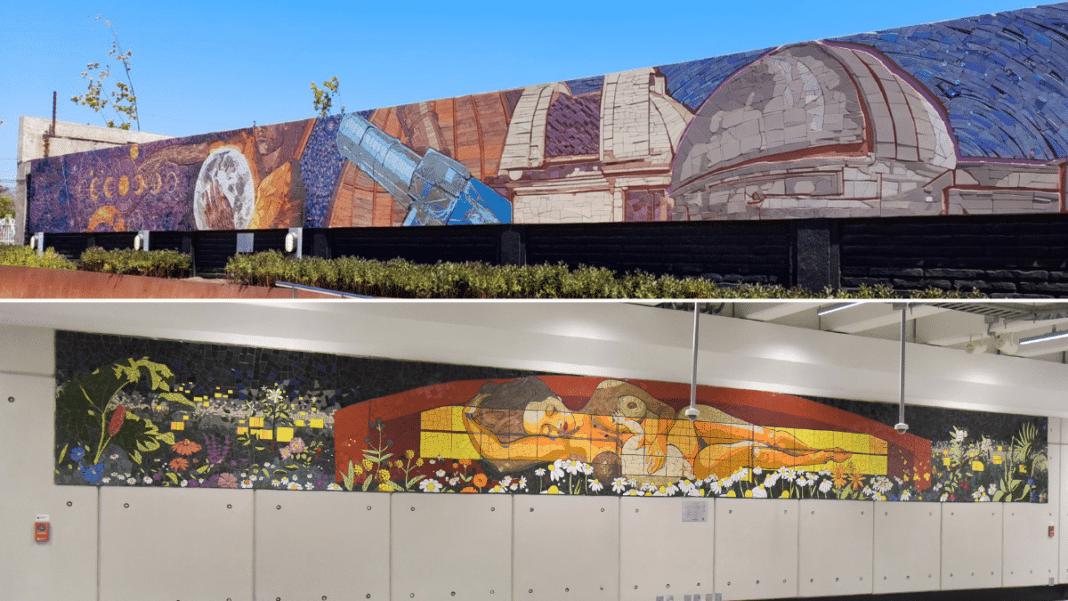 ¡Increíbles murales en el Metro de Santiago! Descubre las obras de arte que te dejarán sin palabras