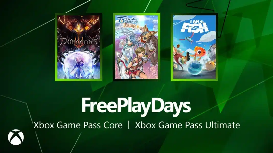 ¡Juega gratis a Dungeons 3, Eiyuden Chronicle: Rising y I Am Fish en Xbox Game Pass!