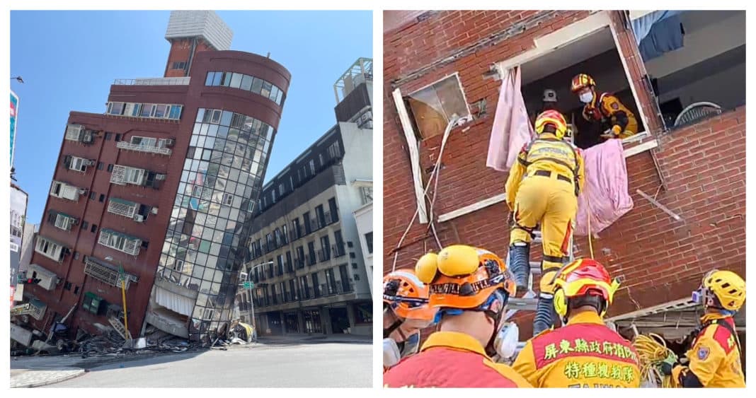 ¡Terremoto en Taiwán deja 9 muertos y fuertes réplicas!