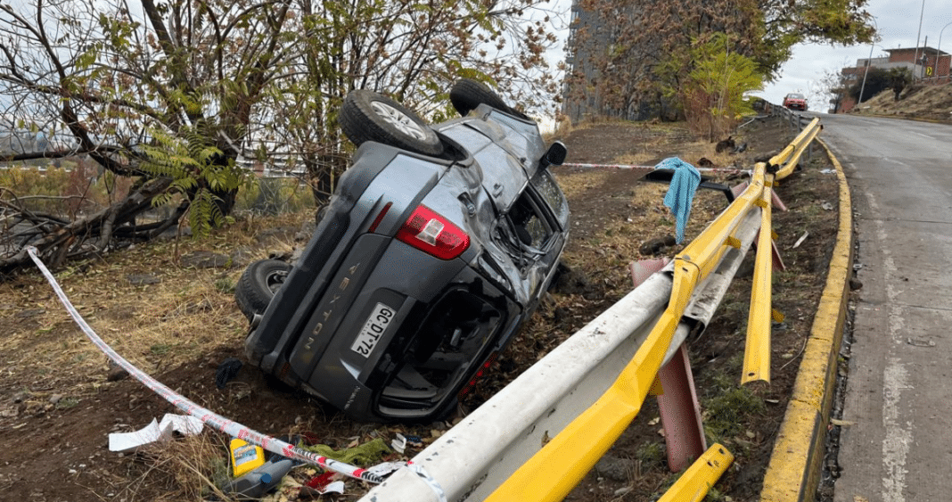 Conductor Imprudente Abandona a Acompañante Herida Tras Accidente Vehicular en Vitacura