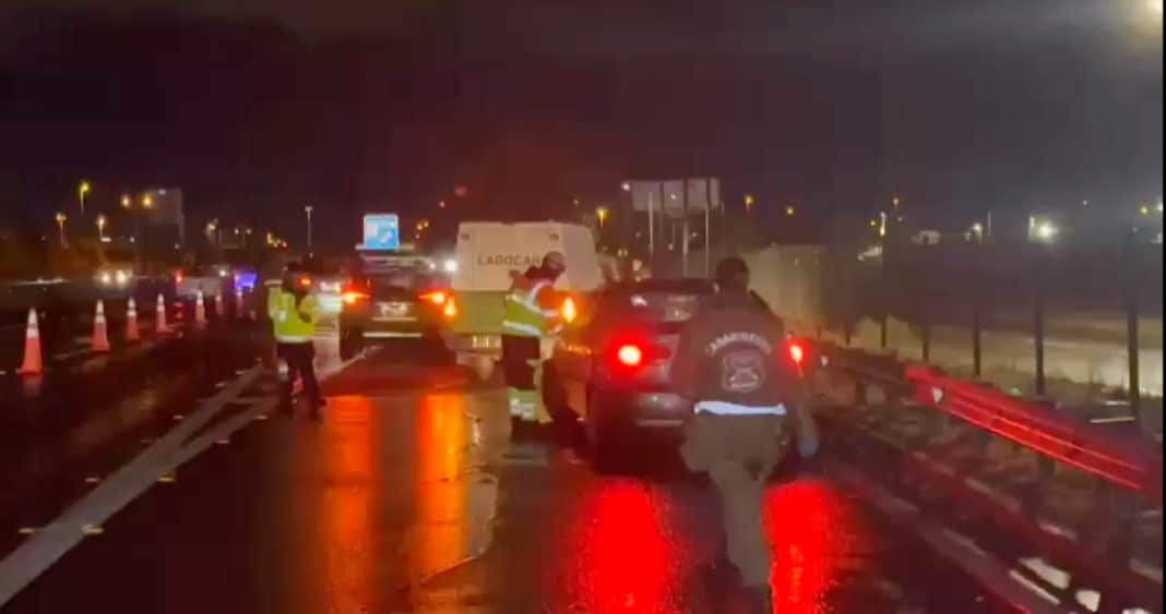 Héroe de civil: Carabinero fuera de servicio frustra encerrona a familia que iba al aeropuerto