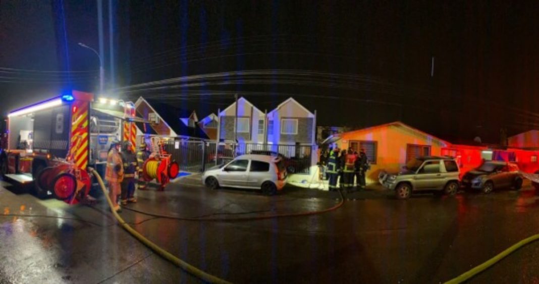 Tragedia en Punta Arenas: Hombre Muere Atrapado en Incendio Devastador