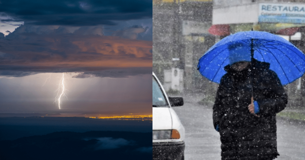 ¡Alerta Meteorológica en Los Ríos: Vientos Huracanados y Tormentas Eléctricas a la Vista!