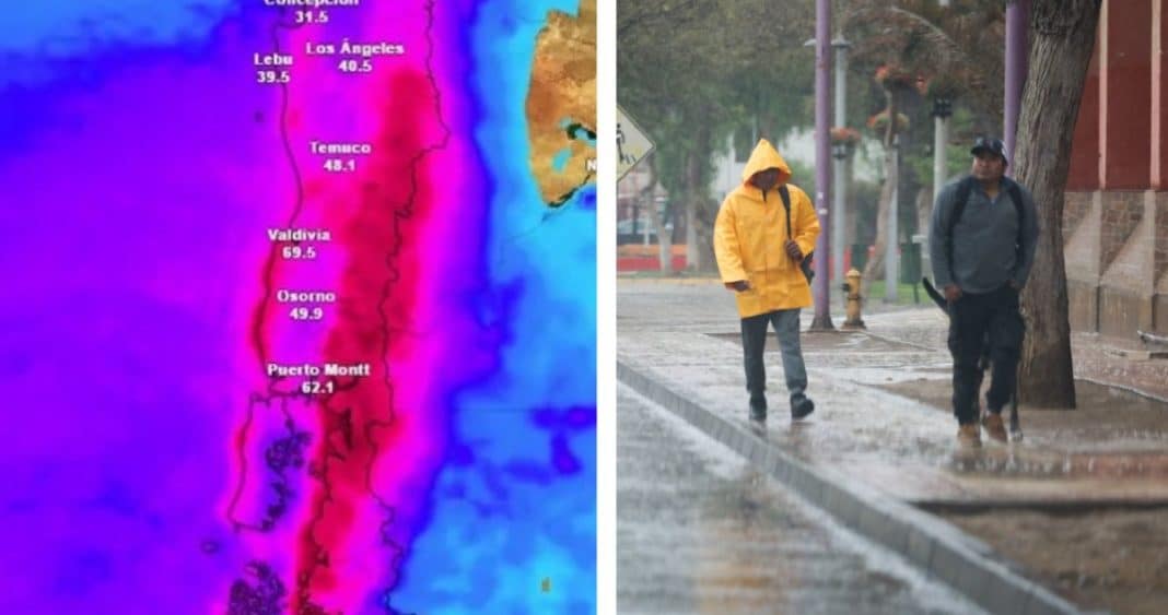 ¡Prepárate para un Fin de Semana Extremo en Chile! Vientos Huracanados, Nieve y Lluvias Torrenciales