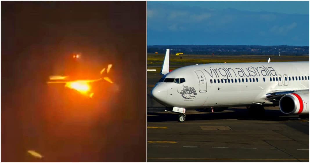 Aterrizaje de Emergencia: Avión de Virgin Australia Enfrenta Incendio en el Motor Durante el Vuelo