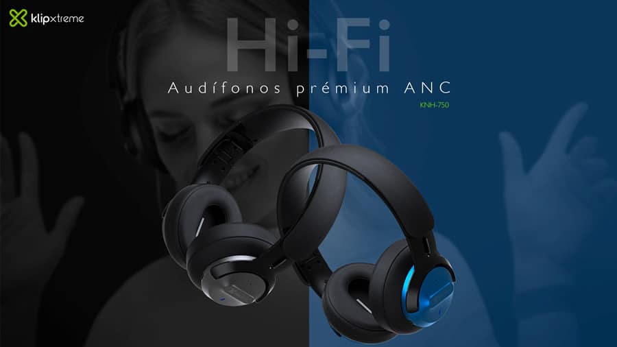 Descubre los Audífonos Bluetooth® de Alta Gama KNH-750 Hi-Fi de Klip Xtreme: Experiencia de Audio Excepcional