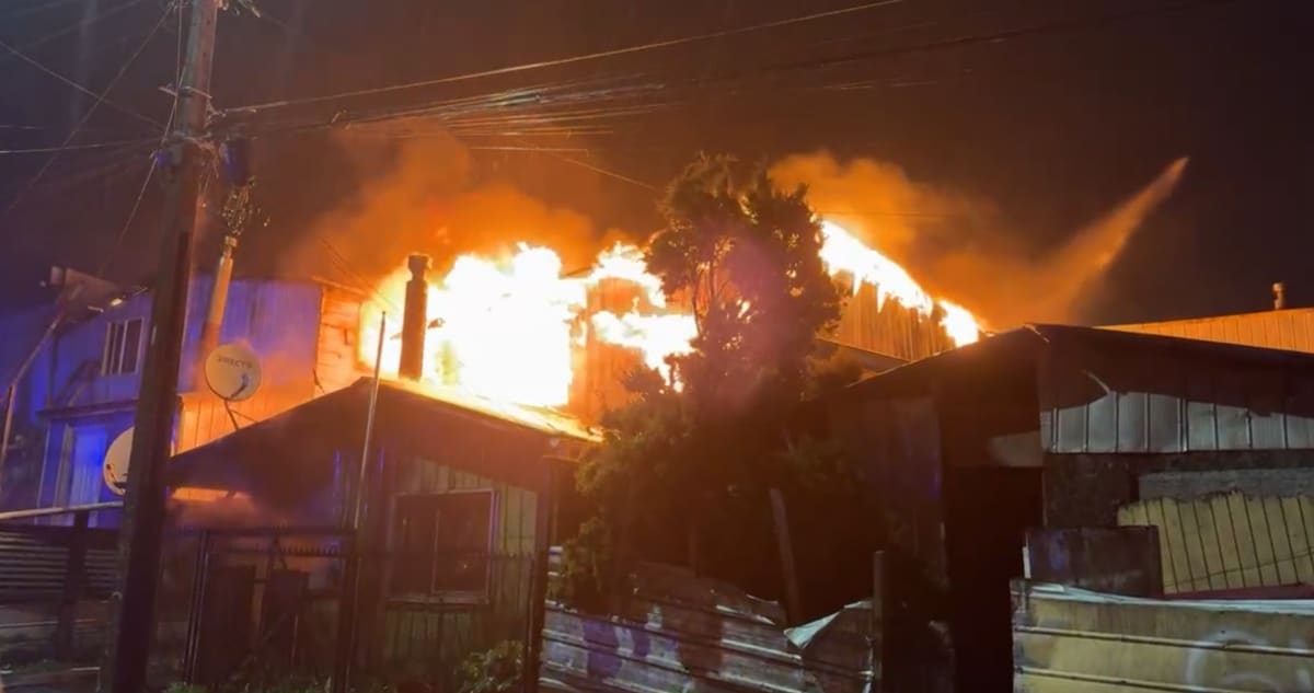 Devastador Incendio en Puerto Montt: Una Tragedia que Conmociona a la Comunidad