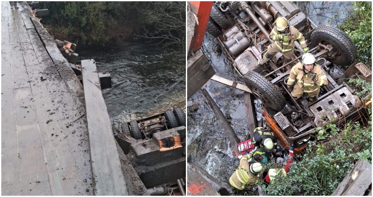 Dramático rescate en las aguas del río Llollelhue: Bomberos se enfrentan a una peligrosa misión