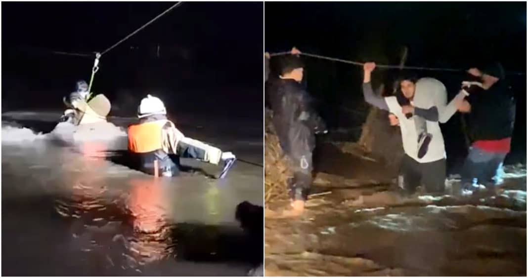 Heroicos Rescates en Medio de la Furia de la Naturaleza: Familias Salvadas del Desborde de Ríos y Esteros