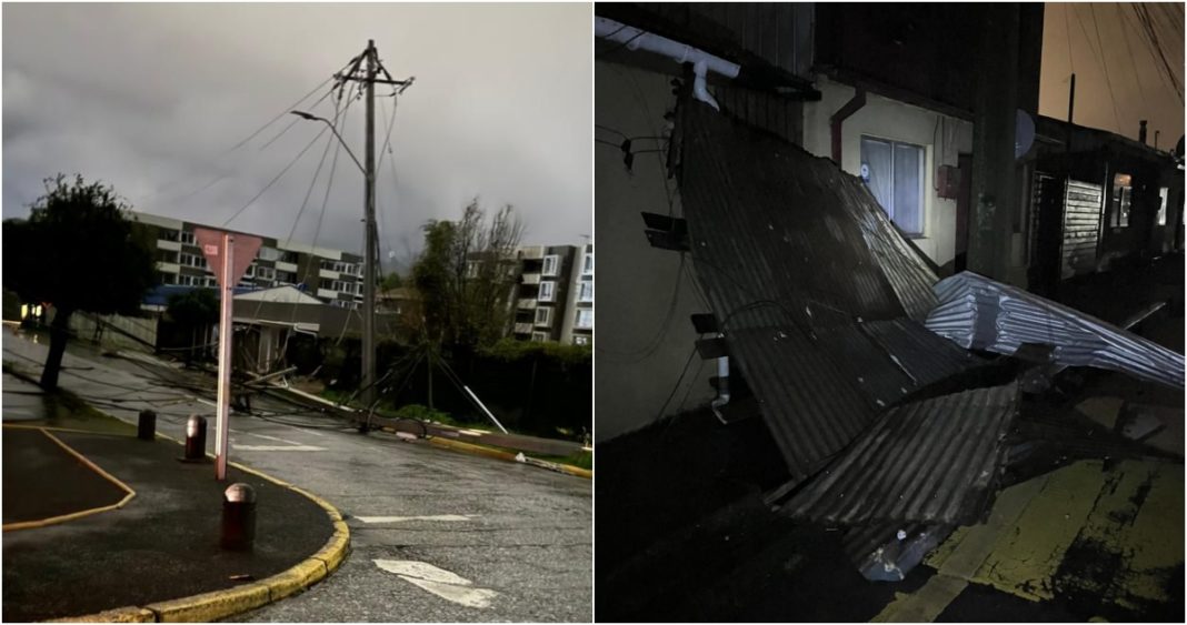 ¡Devastación en Penco: Una Tromba Marina Azota la Ciudad!