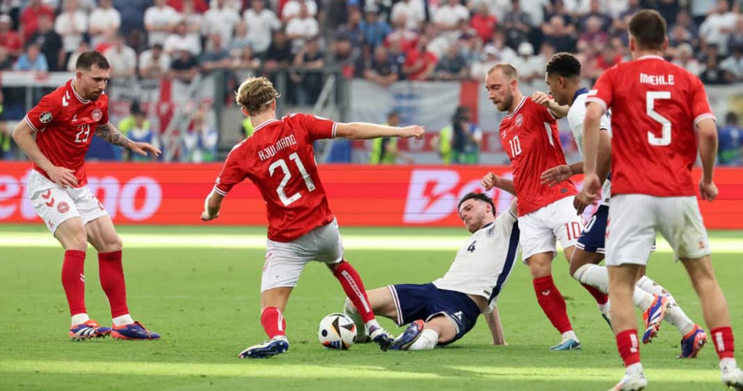 ¡Sorpresa en la Eurocopa! Dinamarca frena a Inglaterra en un emocionante empate