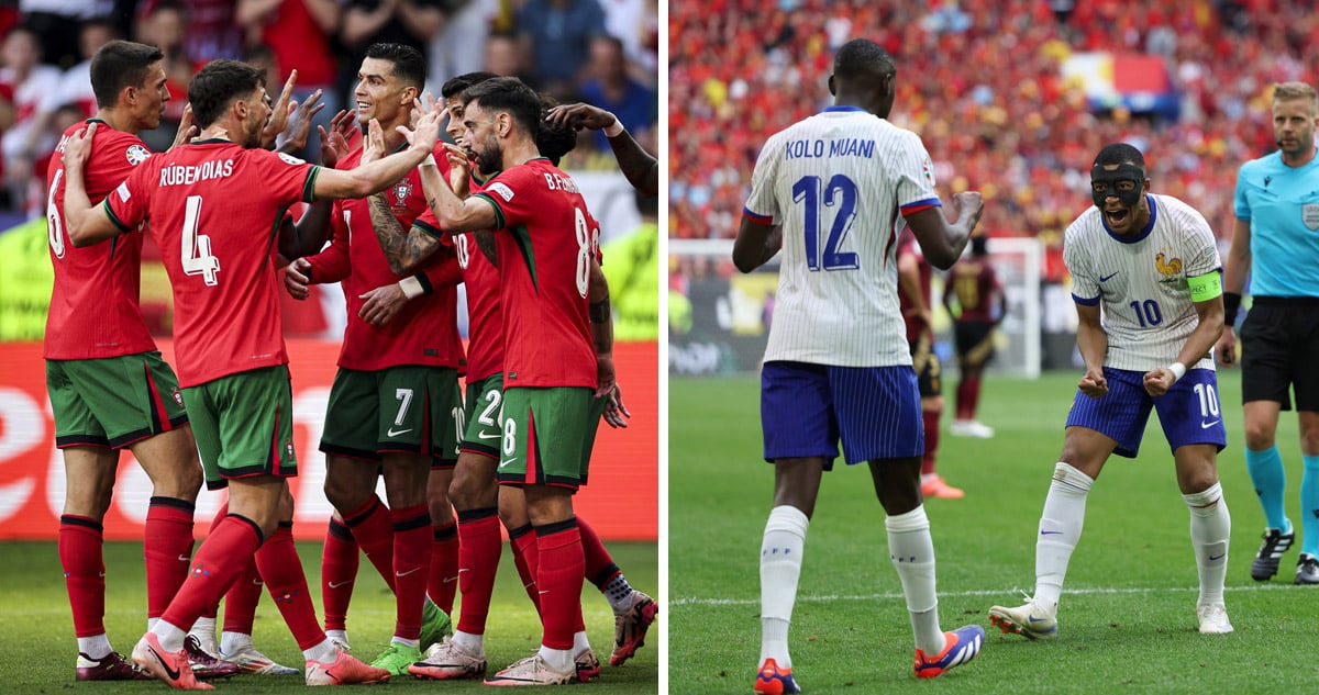 ¡Choque de Titanes en la Eurocopa 2024! Cristiano Ronaldo y Kylian Mbappé se enfrentan por un lugar en las Semifinales
