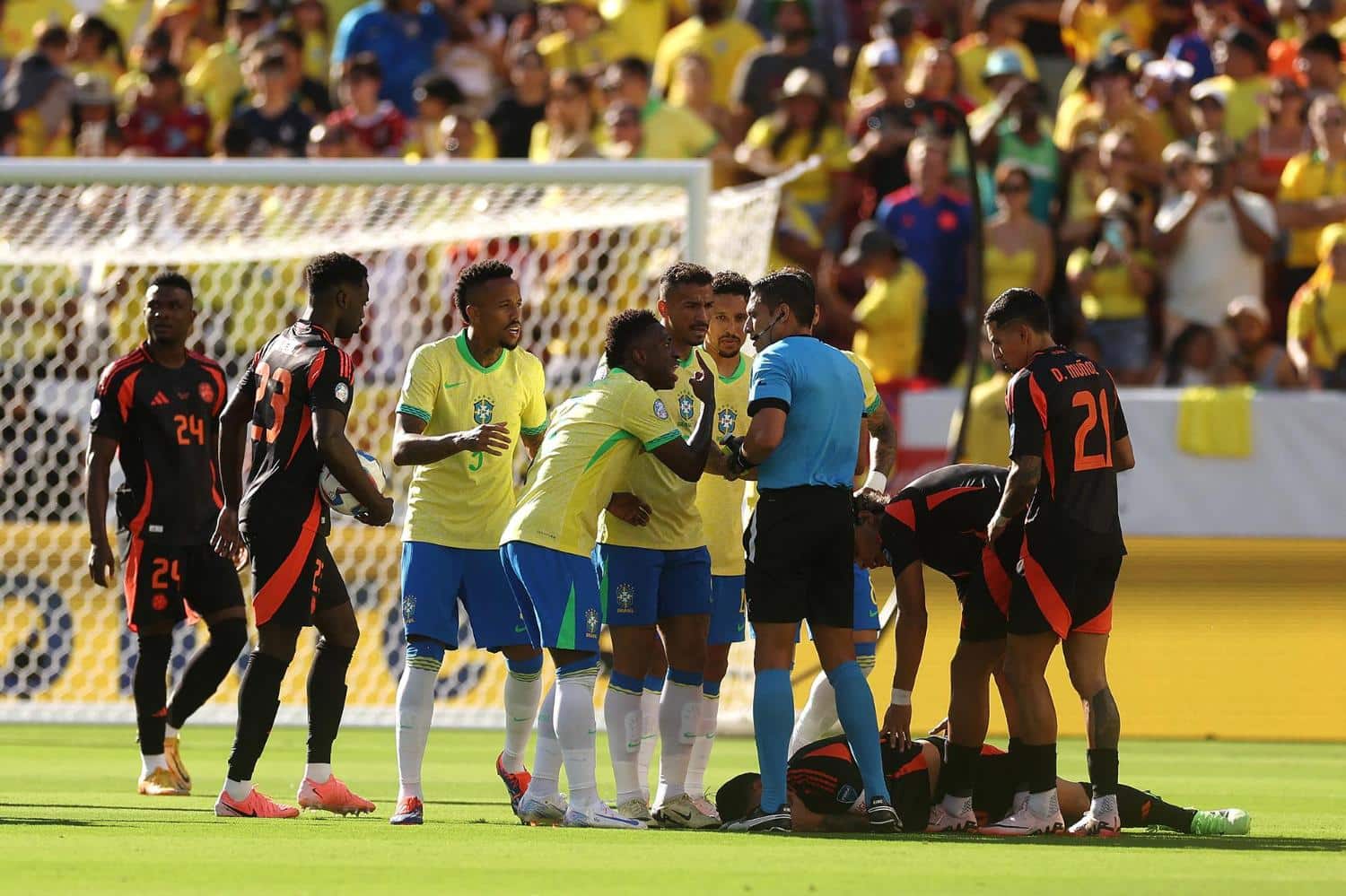 ¡Emocionante Empate en la Copa América! Brasil y Colombia Definen sus Cuartos de Final