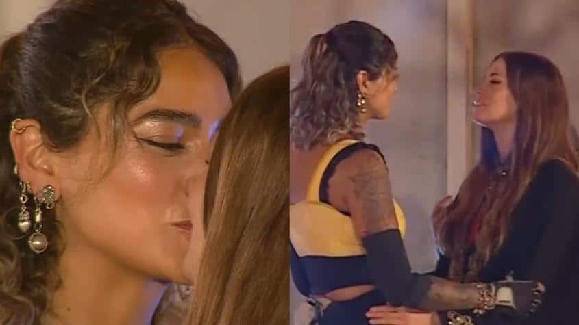 ¡Pasión y Sorpresa en 'Ganar o Servir'! El Inesperado Beso entre Camila Recabarren y Julia Fernandes