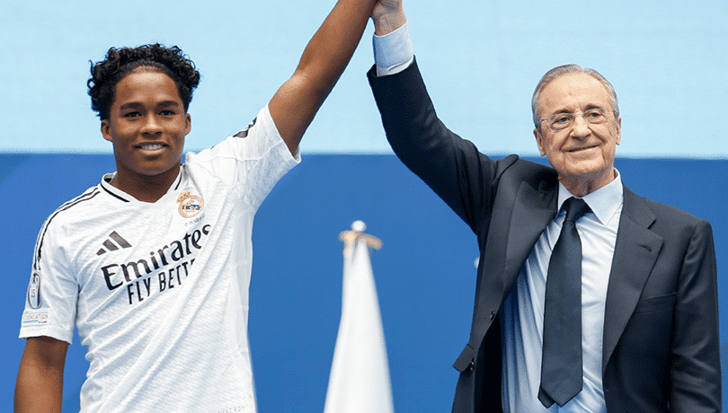 Endrick's Emotional Debut: Tears of Joy as the Brazilian Prodigy Joins Real Madrid